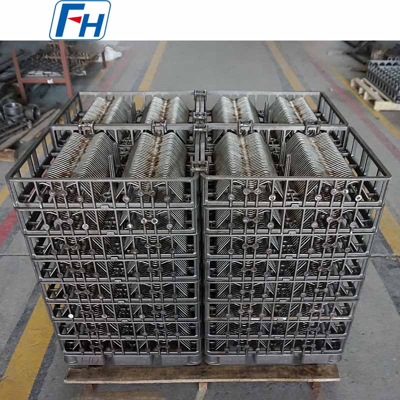 FH® 1.4849 Nabíjecí koše pro tepelné zpracování pro víceúčelové pece
