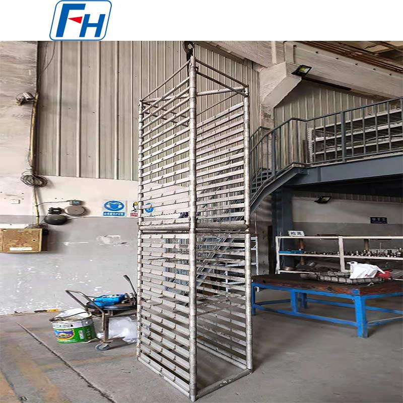 FH® 310S Svařovaný stojanový přípravek pro nitridační pec