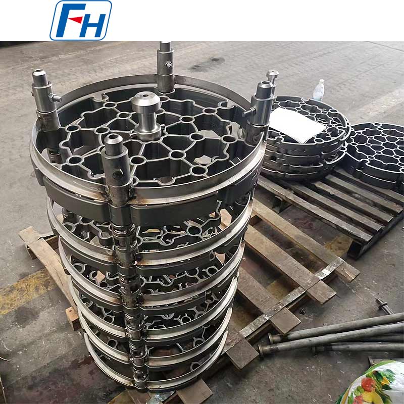 FH® 1.4849 (ZG40Cr19Ni39Nb) Žáruvzdorná ocelová tělesa pro pece – Max 1150 °C, Anti-Carburization