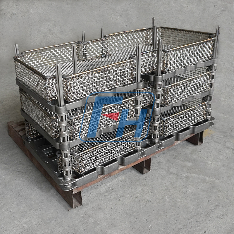 1100x600x600mm Přípravek na tepelné zpracování pro víceúčelovou pec